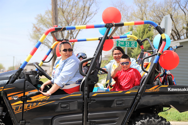 Parades in Parshall make for double fun 