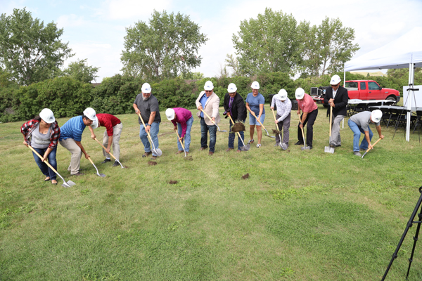 Four Bears breaks ground for new store