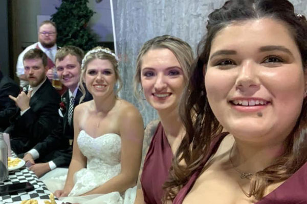 Tomlinsons celebrate real white wedding