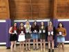 Wilton-Wing Lady Miners honored